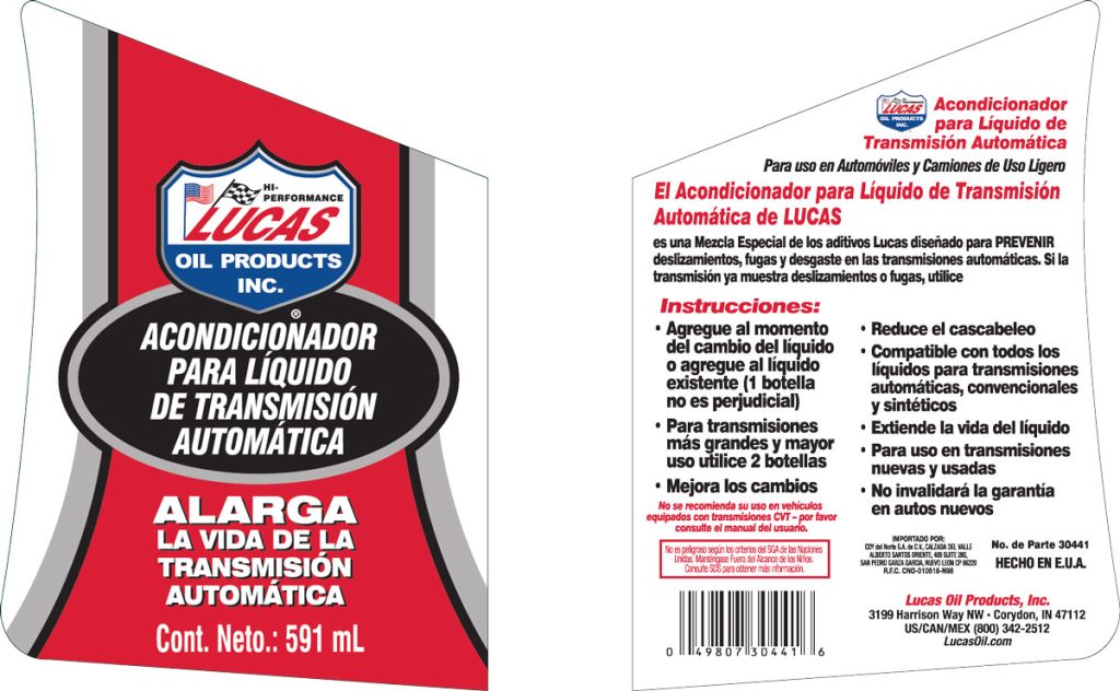 Acondicionador del Líquido para Transmisión Automática