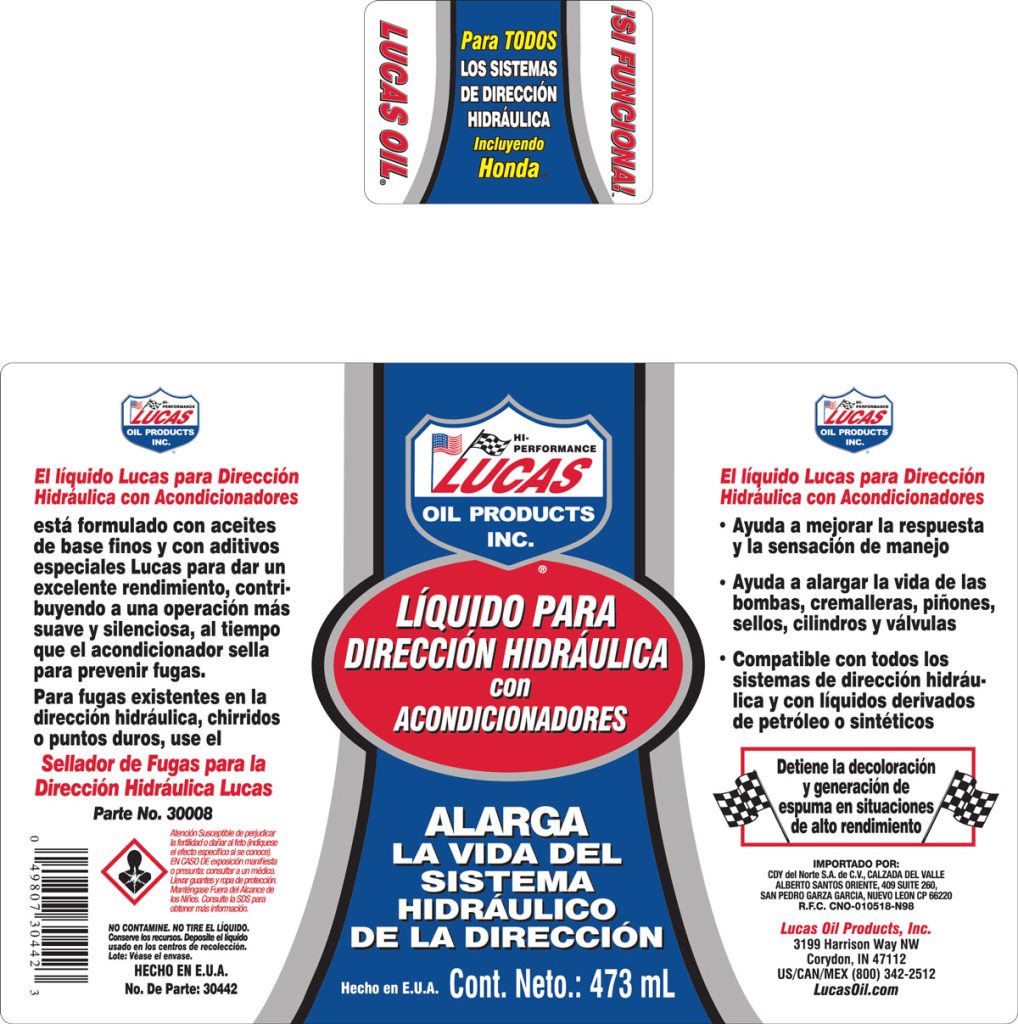 Líquido para Dirección Hidráulica con Acondicionadores
