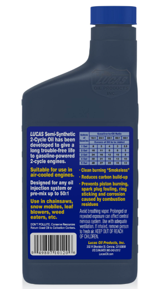 Aceite Semisintético para Motor de 2 Tiempos
