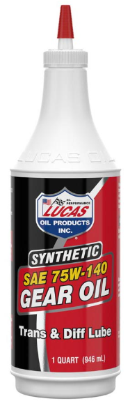 Synthetic SAE 75W-140 Gear Oil