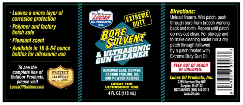 Extreme Duty Bore Solvent & Ultrasonic Gun Cleaner