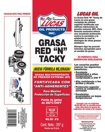 Grasa Red “N” Tacky