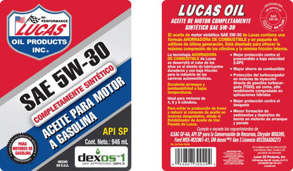 Aceites para Motor Sintéticos