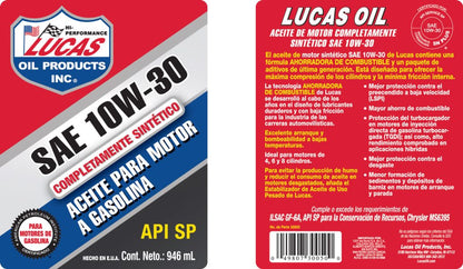 Aceites para Motor Sintéticos