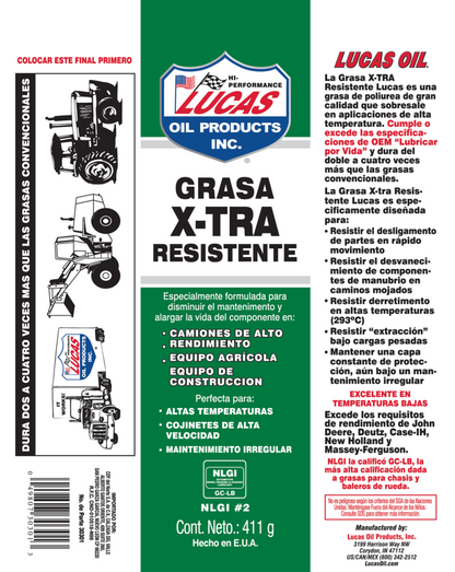 Grasa de Trabajo Pesado X-Tra