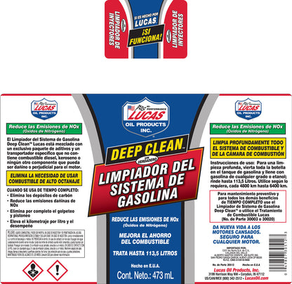 Sistema de Limpieza Profunda de Combustible