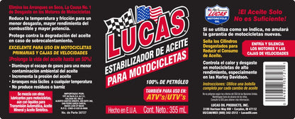 Estabilizador de Aceite para Motocicleta