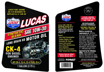 Aceite para Motor Diésel CK-4