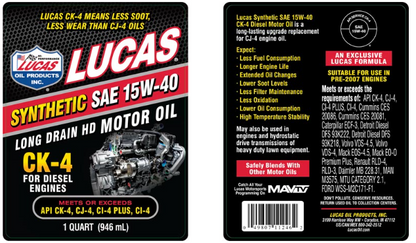 Aceite para Motor Diésel CK-4