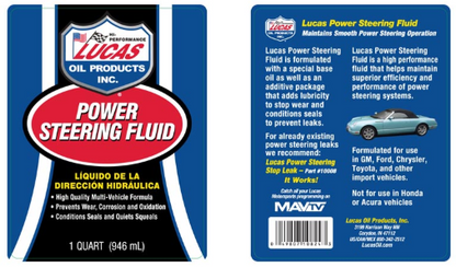 Power Steering Fluid