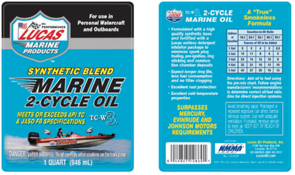 ACEITE DE MEZCLA SINTÉTICA PARA MOTORES MARINOS DE 2 TIEMPOS TC-W3