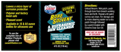 Extreme Duty Bore Solvent &amp Ultrasonic Gun Cleaner