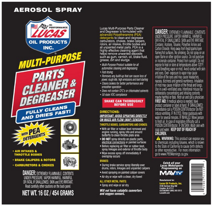 Multi-Purpose Parts Cleaner & Degreaser