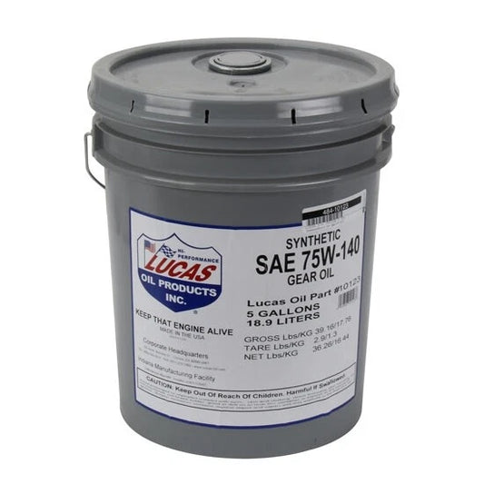 Synthetic SAE 75W-140 Gear Oil